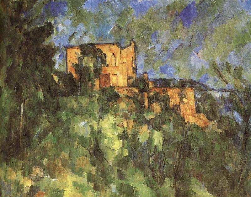 Paul Cezanne Black Castle oil painting image